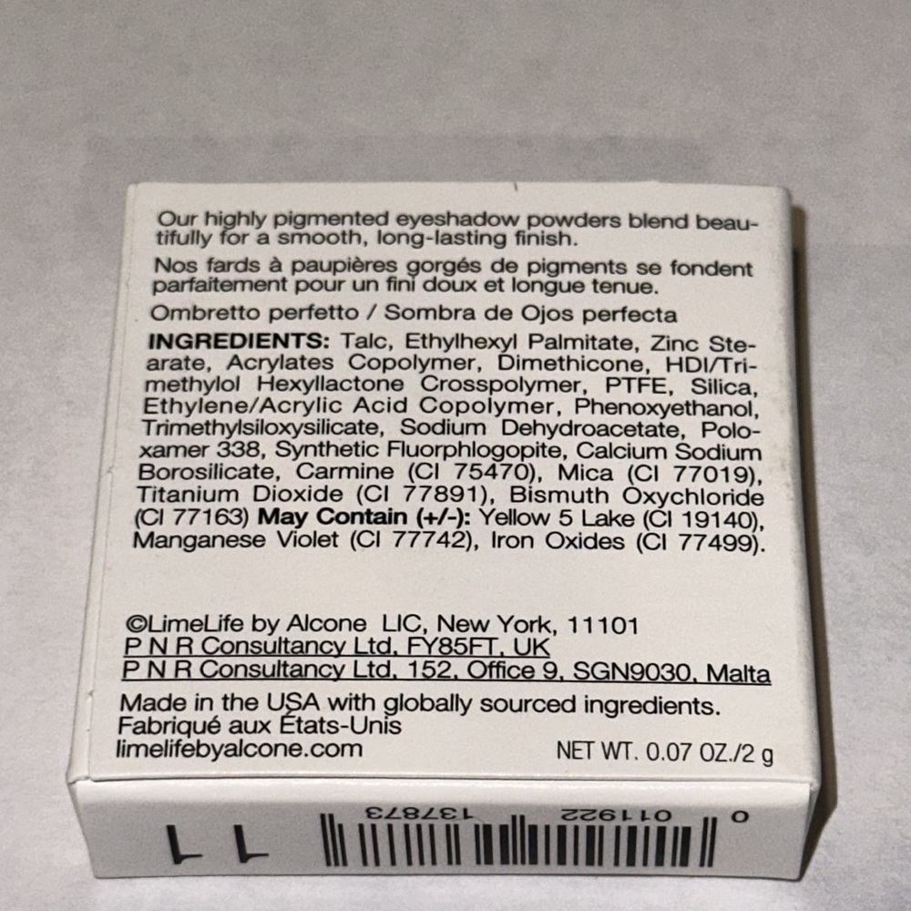 LimeLife by Alcone PERFECT EYESHADOWS  #11 Raspberry - Picture 3 of 3